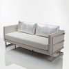 Lobby Club Love Seat by Lisa Taylor Designs