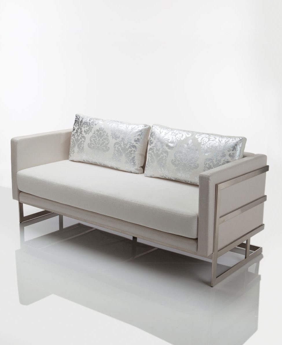 Lobby Club Love Seat by Lisa Taylor Designs