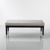 Taylor Wood Steel Bench