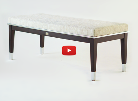 Watch The Lisa Taylor Designs Wood Steel Bench Video
